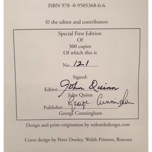 482 - John Quinn, ‘Learning’s Easy Carried’, a personal memoir of Seamus Heaney, signed ... 