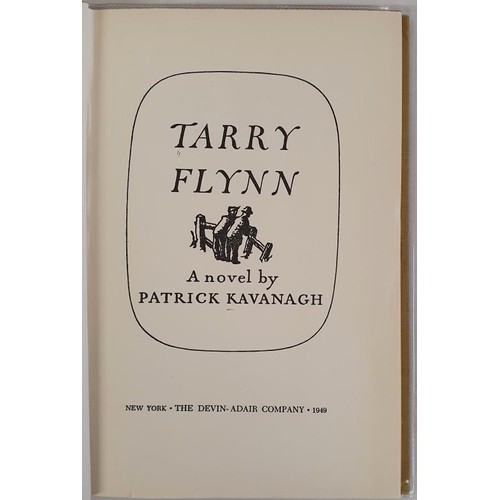 547 - Tarry Flynn Patrick Kavanagh Published by Devin Adair, New York, 1949. Ex Libris