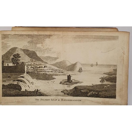 552 - Richard Twiss. A Tour in Ireland in 1775. Dublin. 1775. Fine engraving of The Salmon Leap at Ballysh... 