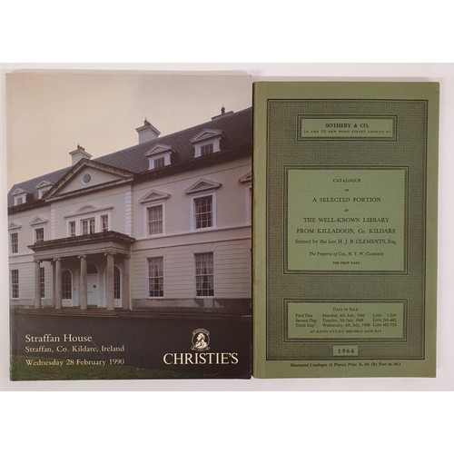 560 - Christies catalogue of contents of Strafford House, Co. Kildare - 28th Feb. 1990. Quarto. Illustrate... 