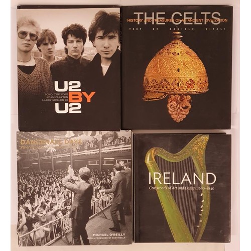 579 - Coffe Table Books: U2 By U2; Ireland -crossroads of Art and Design,1690-1840 plus 2 others (4)