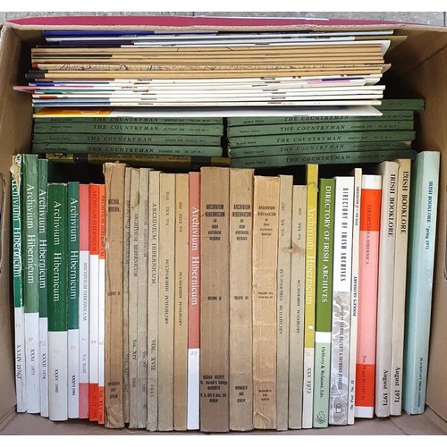 587 - Journals: Archivium Hibernicum x c 22; Irish Booklore plus c 30 others