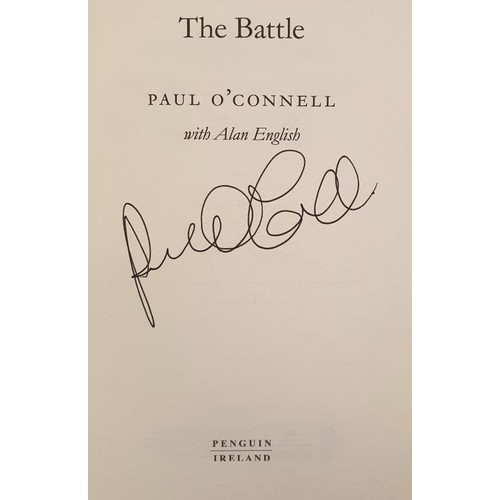 602 - Irish/World Interest: Back from the Brink by Paul McGrath SIGNED, HB DJ; The Battle by Paul O' Conne... 