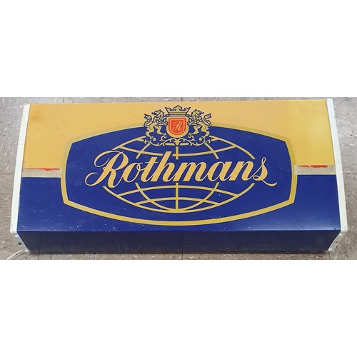 16 - Original Rothmans Light Up Pub Sign, working 25in x 11in