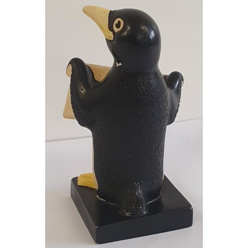 22 - Original Draught Guinness Served Here, Rubbolite Penguin Figure c.7in tall