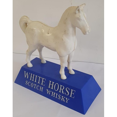 31 - Vintage White Horse Scotch Whisky Advertising Figure 9in