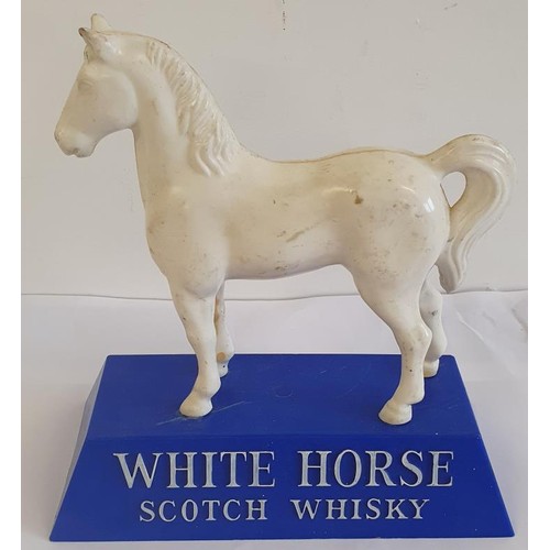 31 - Vintage White Horse Scotch Whisky Advertising Figure 9in