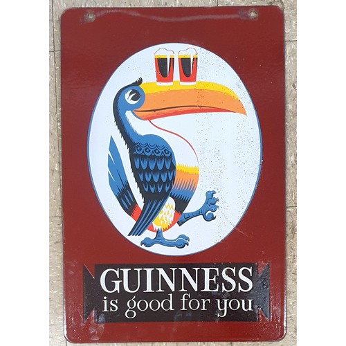 53 - Guinness Toucan Double Sided Enamel Advertising Sign, 16