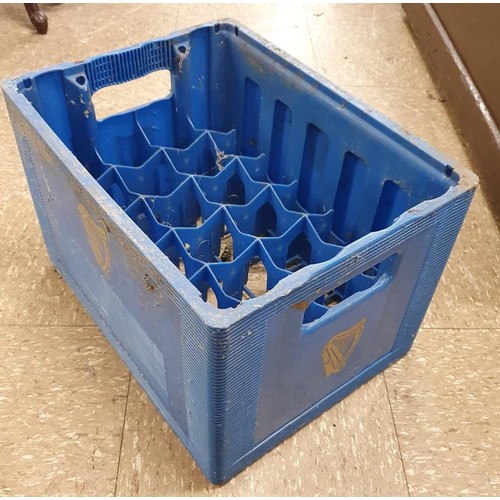 72 - Vintage Harp Blue Bottle Crate