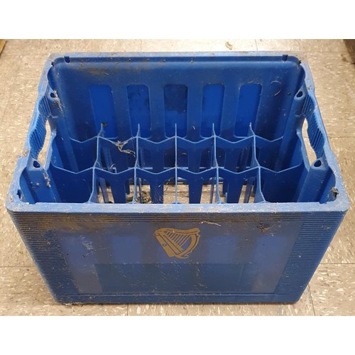 72 - Vintage Harp Blue Bottle Crate