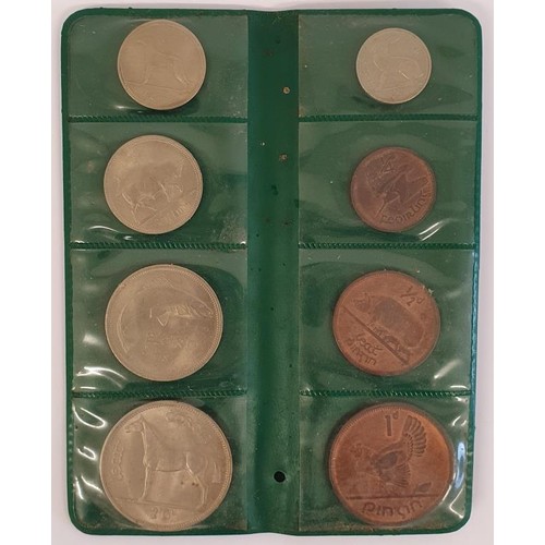184 - Ireland - 1966 uncirculated Irish Coin Set, in original Central Bank Pouch.