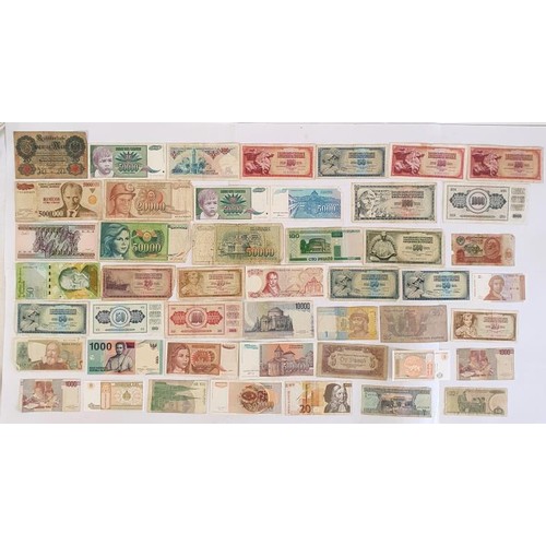 215 - Collection of c.100 World Bank Notes