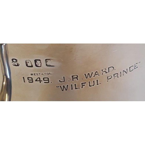 216 - Substantial Irish Silver Trophy Cup 