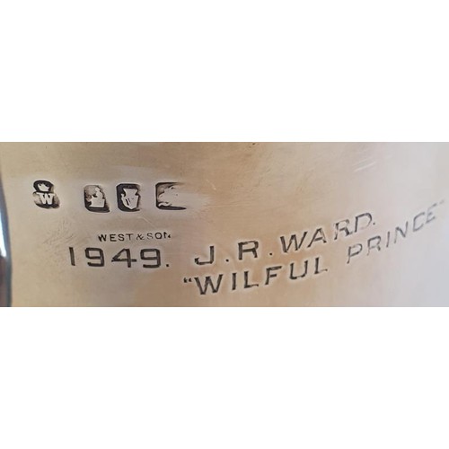 216 - Substantial Irish Silver Trophy Cup 