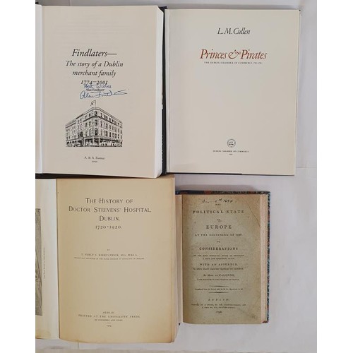 13 - Irish Interest: The History of Doctor Stevens' Hospital Dublin 1720-1920 by T Percy C Fitzpatrick, 1... 