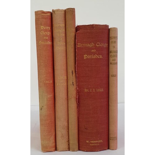 60 - [Canon James Leslie original editions privately published in limited editions in red cloth]. Derry C... 