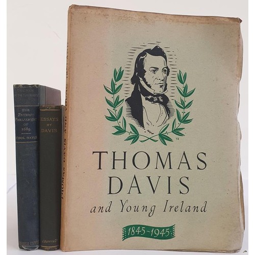 61 - Thomas Davis, Essays, ed of 1883,. Gavin Duffy; The Patriot Party of 1689, 1893. Both small vols; Th... 