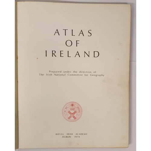 94 - Atlas of Ireland. Prepared by Irish National Committee for Geography. Dublin, Royal Irish Academy, 1... 