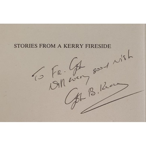 104 - John B. Keane; Stories from a Kerry Fireside, First edition, first print, signed and dedicated, Merc... 