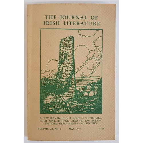 109 - John B.Keane; The Journal of Irish Literature edited by Robert Hogan Vol 7 No 2 1978, which contains... 