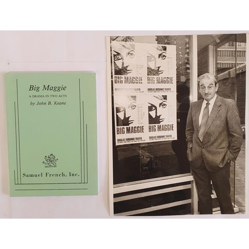 110 - John B.Keane; Playscript for the American production of the play Big Maggie, containing the Opening ... 