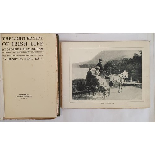 127 - George A. Birmingham. The Lighter Side of Irish Life. 1914. With 16 coloured illustrations by Henry ... 