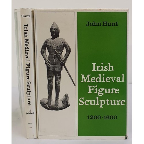 135 - [lengthy dedication from John Hunt SIGNED, founder of Hunt Museum, Limerick] Irish Medieval Figure S... 