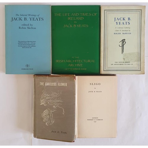 148 - Yeats, Jack B. Sligo London: Wishart & Company, 1931. 2nd Imp, First edit, green cloth; The Care... 