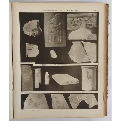 159 - W.F.Petrie.The Royal Tombs of the First Dynasty - The Egyptian Exploration Fund. 1900. 2 volumes.Ill... 