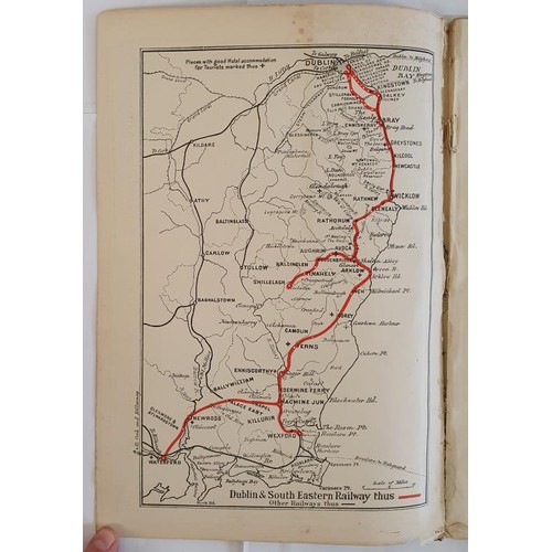 183 - Dublin and South Eastern Railway. Time & Fare Tables. New and Picturesque Route to Waterford. Br... 