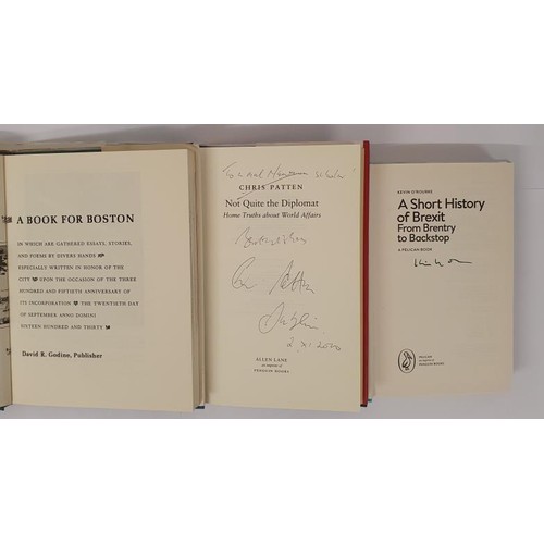 187 - A short History of Brexit, Kevin O’Rourke, Pelican Randon House, First Edition, First Printing... 