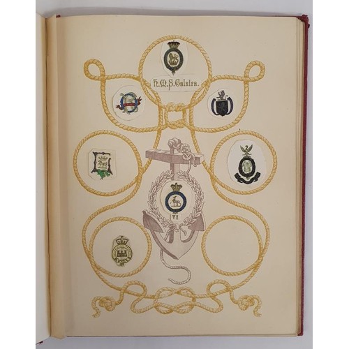 195 - Lincoln Crest and Monogram Album containing Crests and Monograms from both Ireland and England. A gr... 