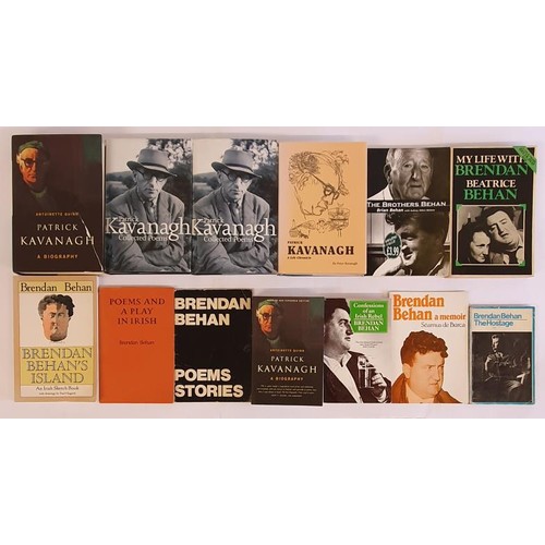 200 - Irish Interest: Brendan Behan/Patrick Kavanagh: Brendan Behan-a memoir by Séamus de Bú... 