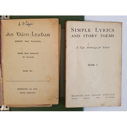 210 - Tipperary Interest: An Dáin-Leabaer by Seán Mac Feorais published in Roscrea plus 1 ot... 