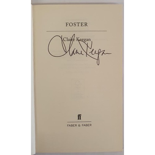 229 - Claire Keegan: Foster, Signed first edition, French Flaps, Faber 2010