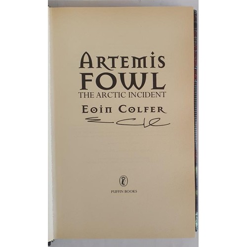 233 - Eoin Colfer – The Artic Incident First UK Edition, First Printing. This true first edition, first pr... 