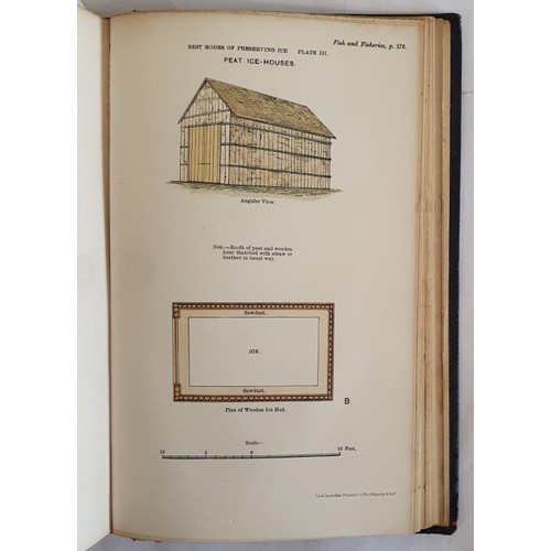 235 - David Herbert. Fish and Fisheries. 1883.With 3 folding coloured maps relating to Mussel culture and ... 