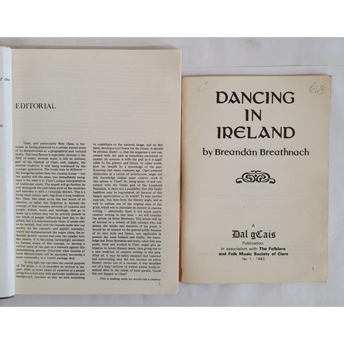 250 - Dal gCais. Clare its People and Culture by Muiris O’Rochain. Miltown Malbay. [rare publication... 