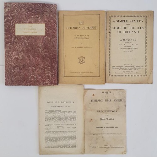 253 - The Parson’s Hornbook, Pt 11, The Comet and Literary Club, Dublin 1831; full page protected il... 