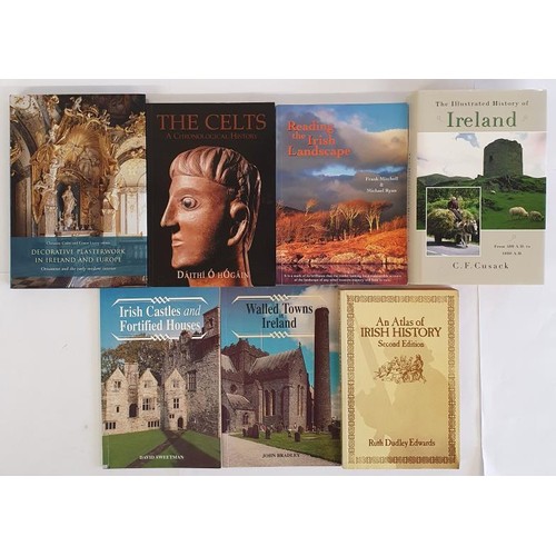 254 - Irish Interest: The Illustrated History of Ireland by C F Cusack,2001; Reading The Irish Landscape b... 