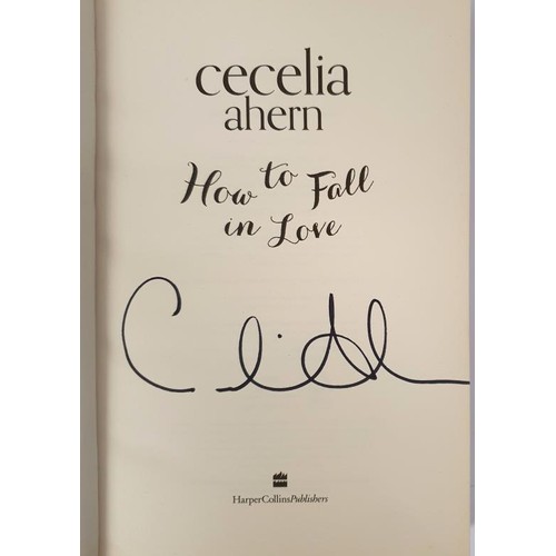 257 - ALL SIGNED TITLES: How to Fall in Love by Cecelia Ahearn,2013; Last Chance Saloon by Marian Keyes ,1... 