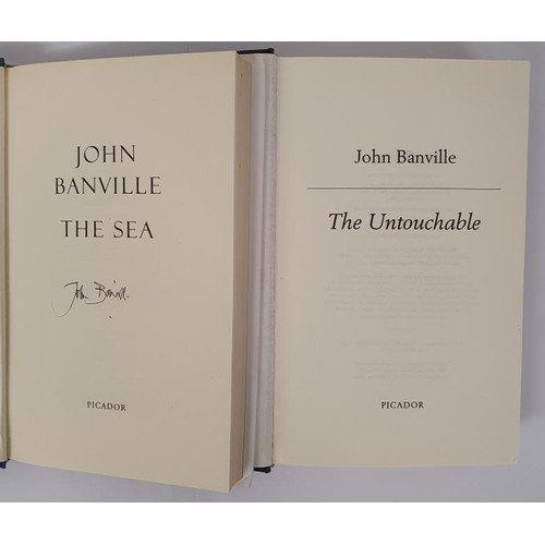 263 - John Banville, The Sea, 2005, signed by author, Picador, 1st edition, 1st printing, hardback in dust... 