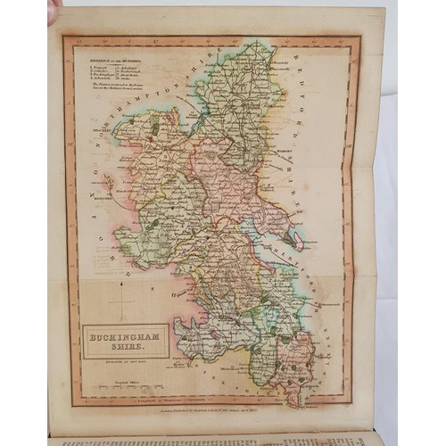 279 - John Gorton. A Topographical Dictionary of Great Britain and Ireland.1833. Volume one with 12 fine f... 