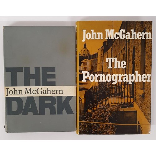 284 - John Mc Gahern, The Dark, 1965, Faber & Faber, 1st edition, 2nd printing, the author’s sec... 