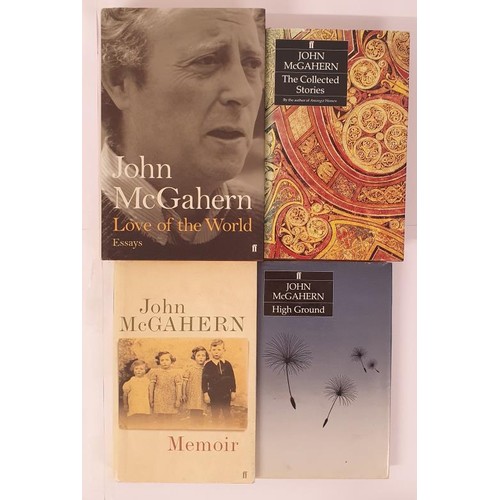 286 - John Mc Gahern, Memoir, 2005, signed by author, Faber & Faber, 1st edition, 2nd printing, hardba... 