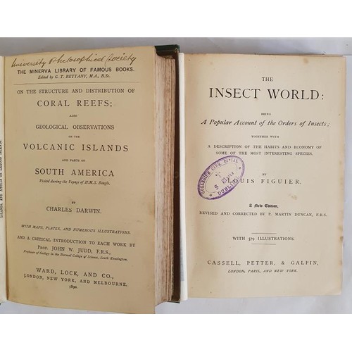 288 - Charles Darwin. Coral Reefs and Geological Observations on the Volcanic Islands and parts of South A... 