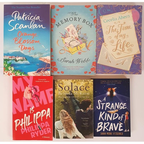 295 - ALL SIGNED TITLES: The Time of my Life by Cecelia Ahern, 2011; Orange Blossom Days by Patricia Scanl... 