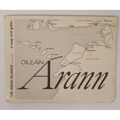 341 - Oiléain Árann : A Map of the Aran Islands, Co. Galway. Tim Robinson, Published by Fold... 