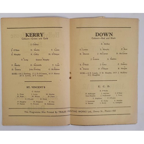 353 - Scarce Programme, Double Bill].Gaelic Weekly. Senior Football Final at Croke Park, October 1959 Kerr... 