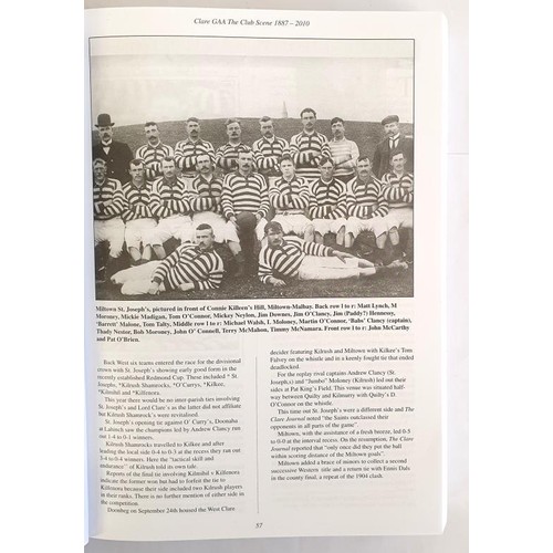 380 - Clare GAA The Club Scene 1887-2010 by Seamus O’Reilly. Ballynacally. 2010. Large format. An encyclop... 